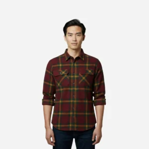 flanel red front
