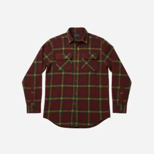 flanel red open