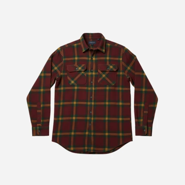 flanel red open