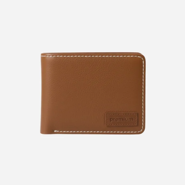 leather wallet classic front