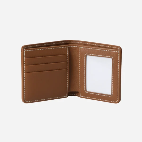 leather wallet classic open