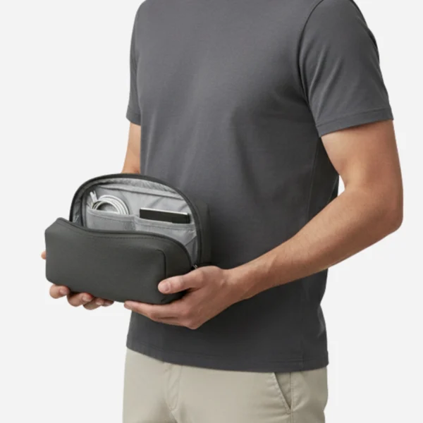 organizer pouch model hand