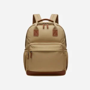 rangsel bag canvas light brown front