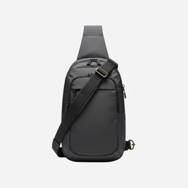 sling bag gray front