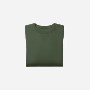 sweatshirt solid color folded