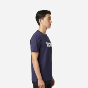 t shirt casual woo logo side