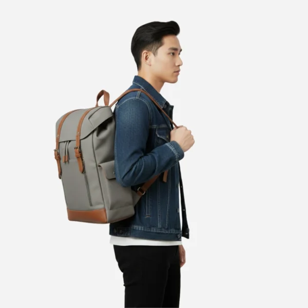 travel bag canvas classic model side