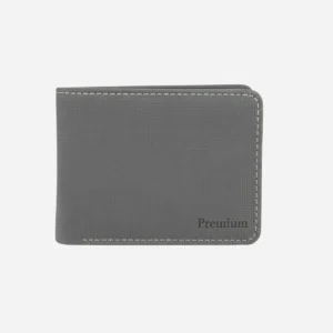 wallet canvas light gray front